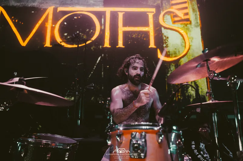 MOTHS performing live